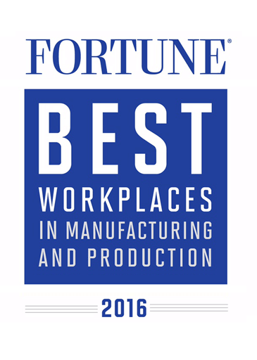 Best Workplaces in Manufacturing 2016